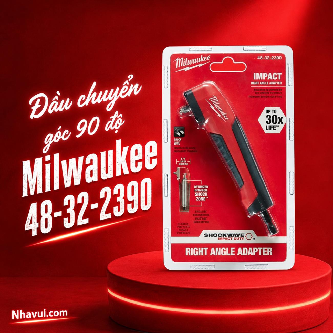Đầu chuyển góc 90 độ Milwaukee 48-32-2390