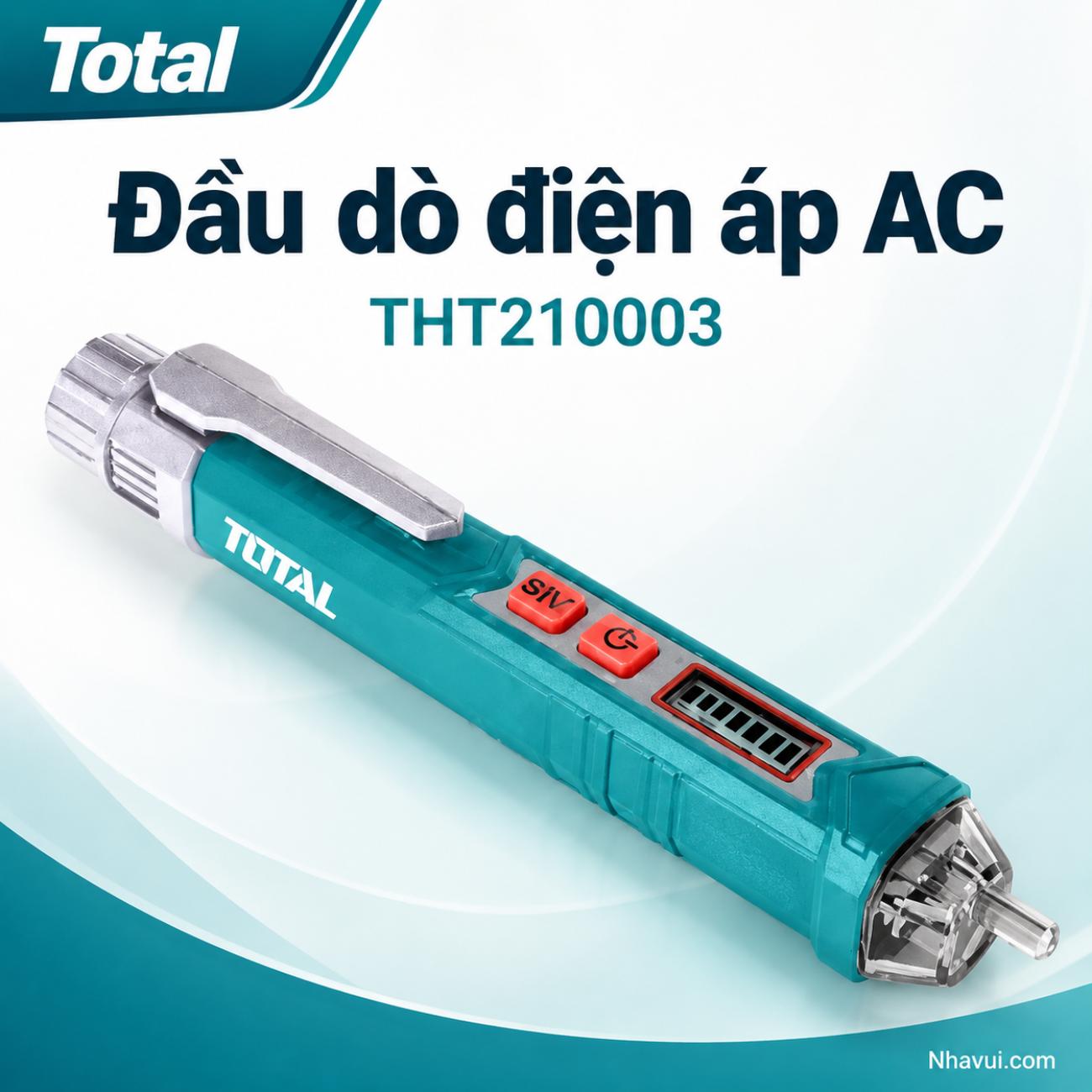 Đầu dò điện áp AC Total THT210003