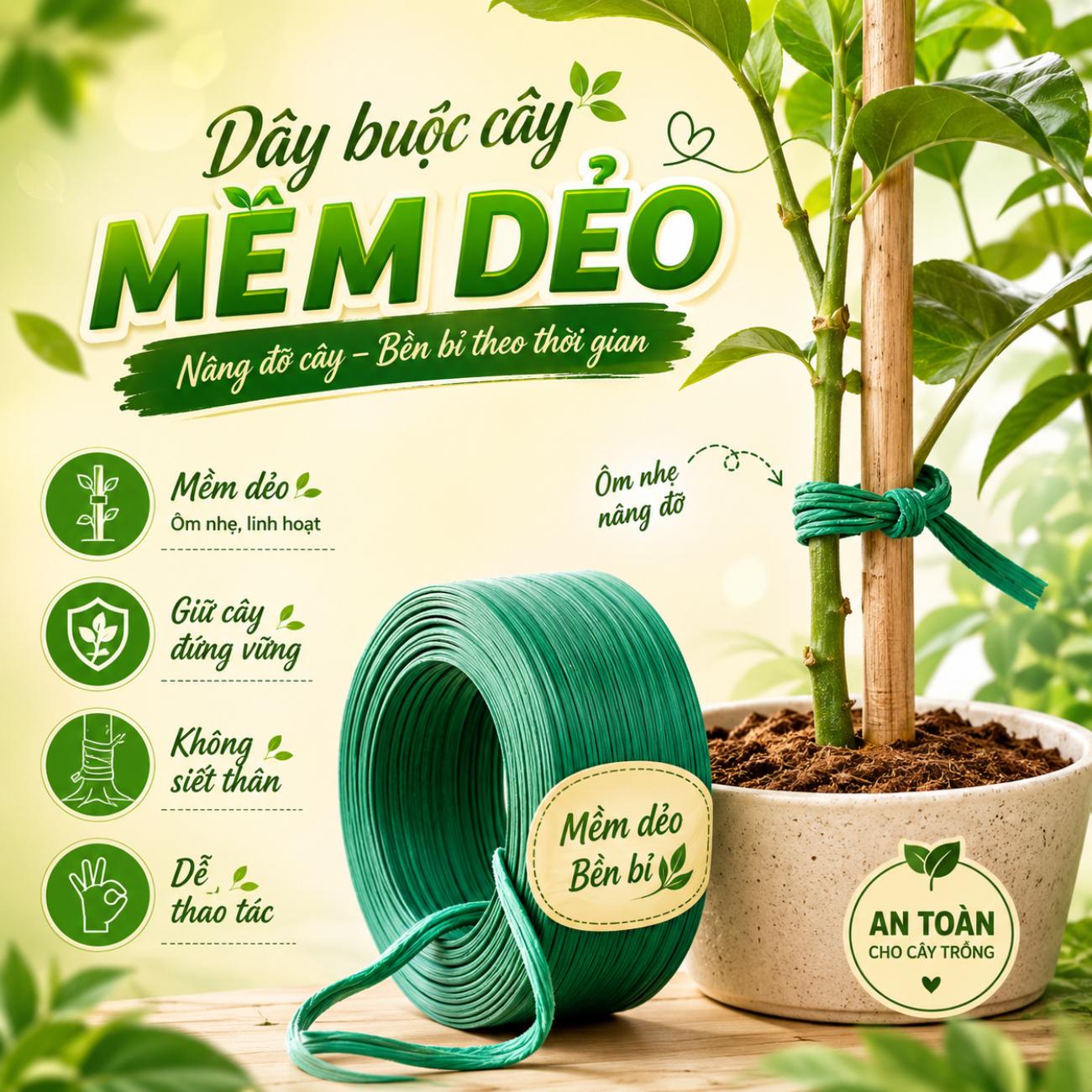 Dây buộc cây
