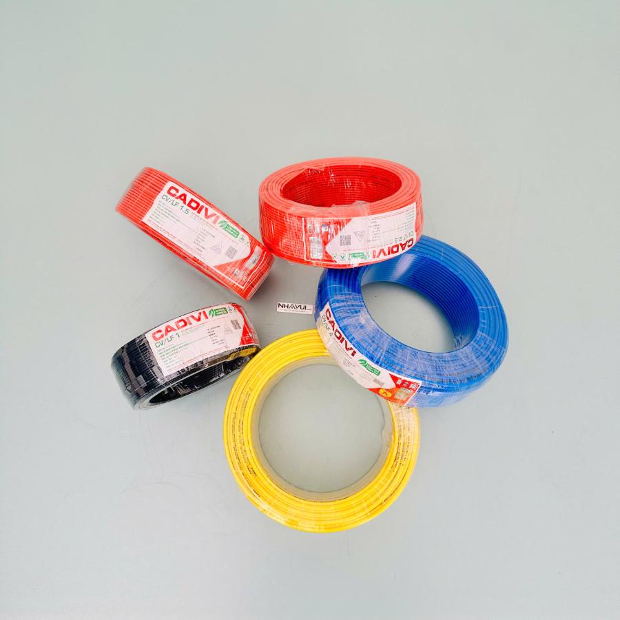 Dây điện đơn CADIVI CV/LF – Cuộn 100m