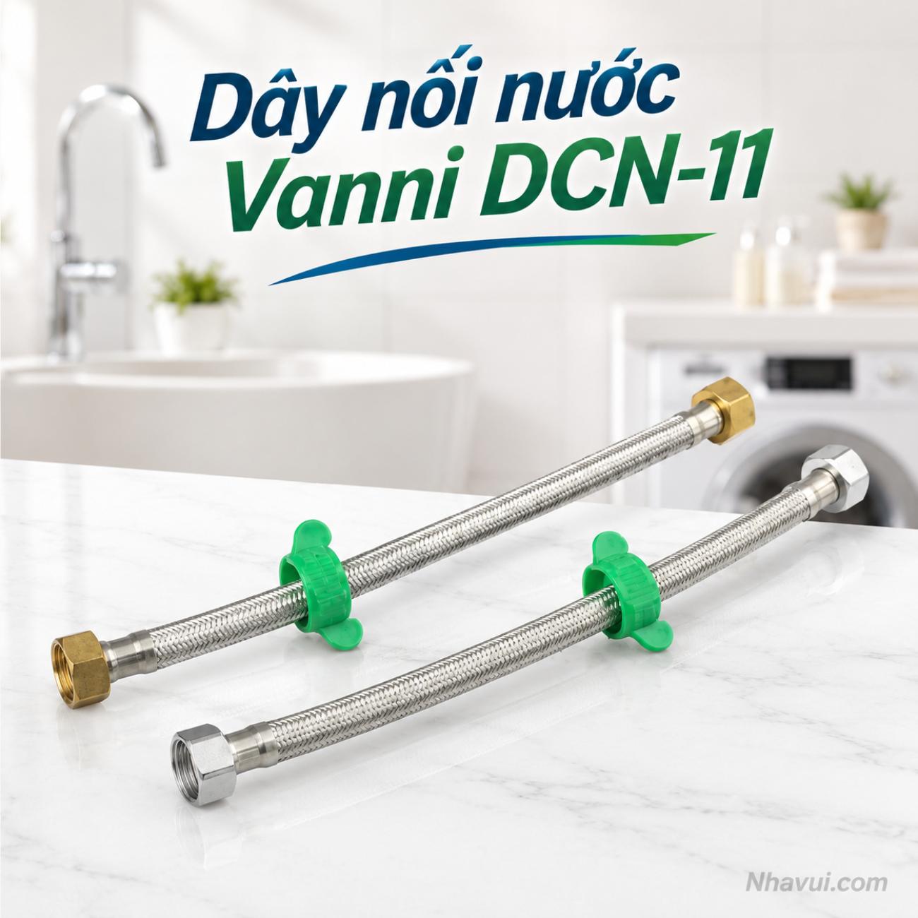 Dây nối nước Vanni DCN-11 đầu inox cao áp