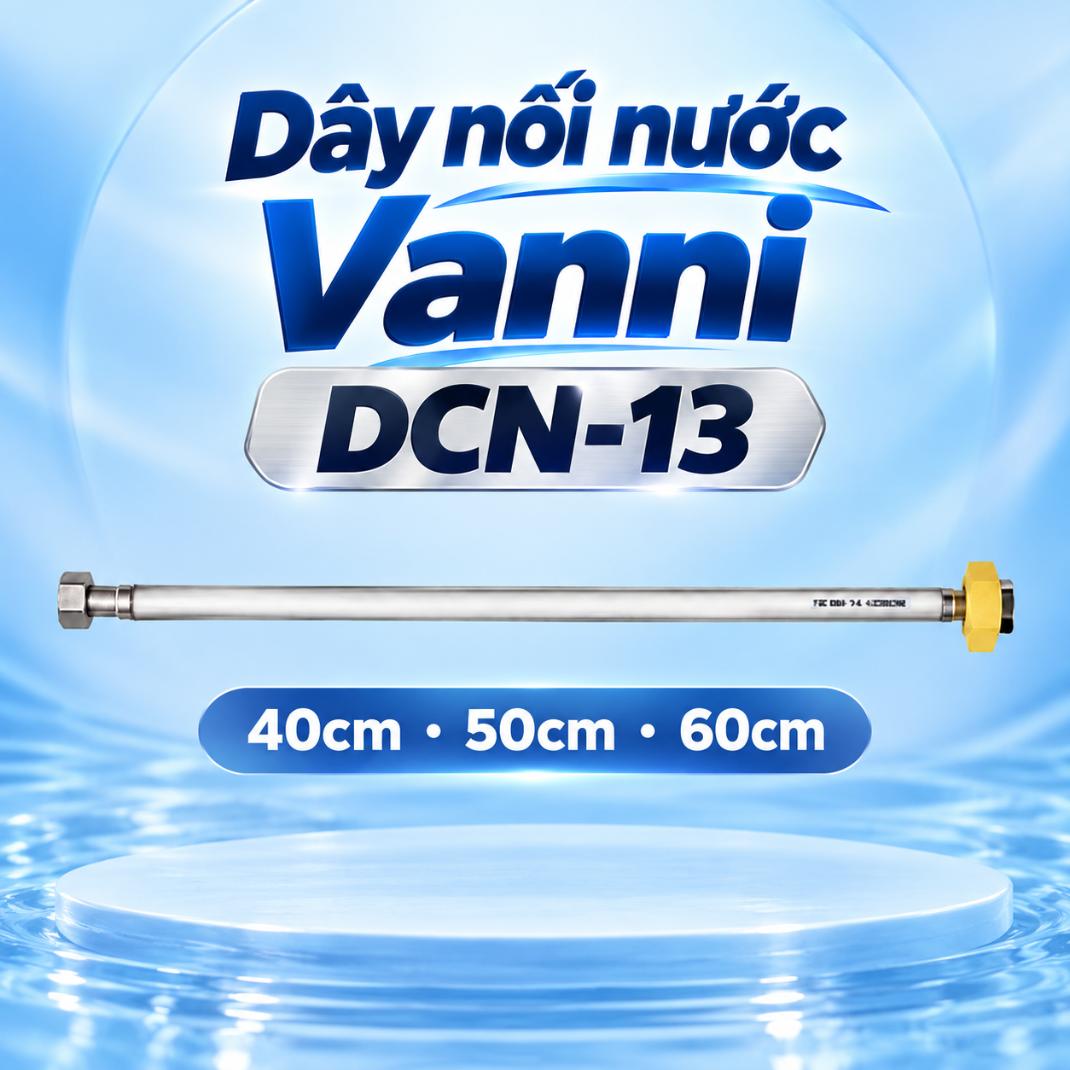 Dây nối nước Vanni DCN-13 Inox 40cm