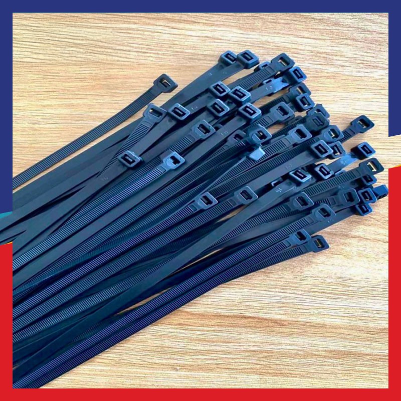 Dây rút nhựa Vina Plastics 650mm màu trắng, đen