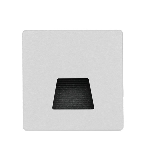 Đèn âm bậc cầu thang mặt trắng - không cảm biến KingLED