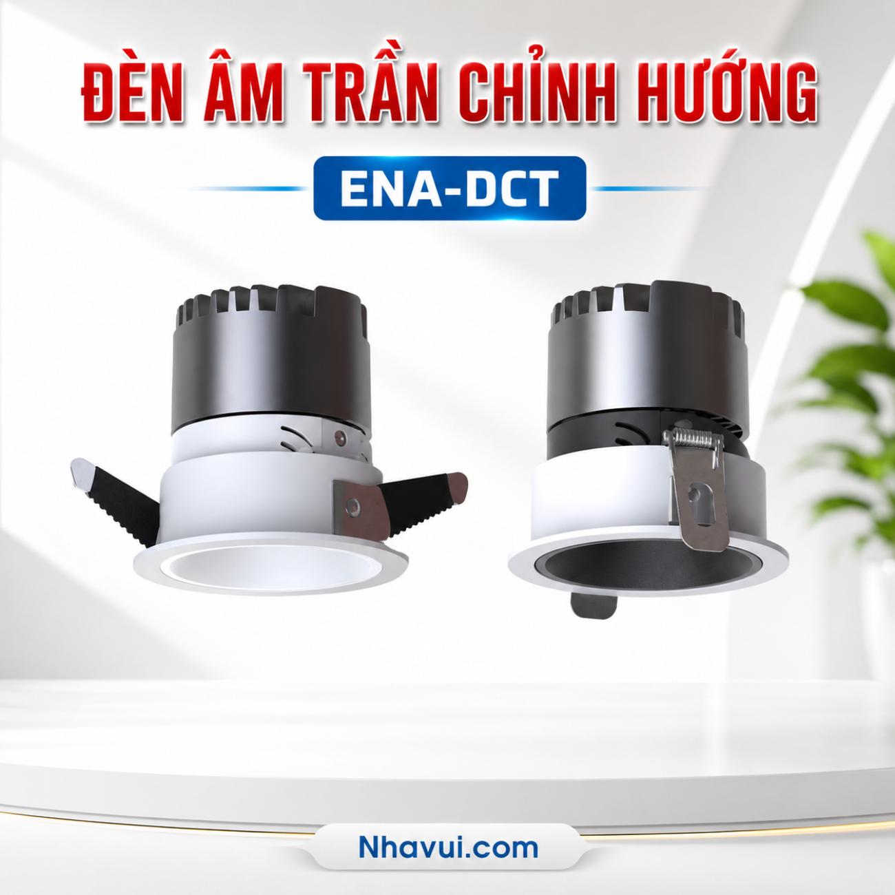 Đèn âm trần chỉnh hướng ENA DCT Series