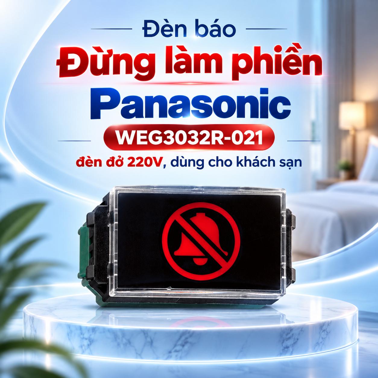 Đèn báo Đừng làm phiền Panasonic WEG3032R-021
