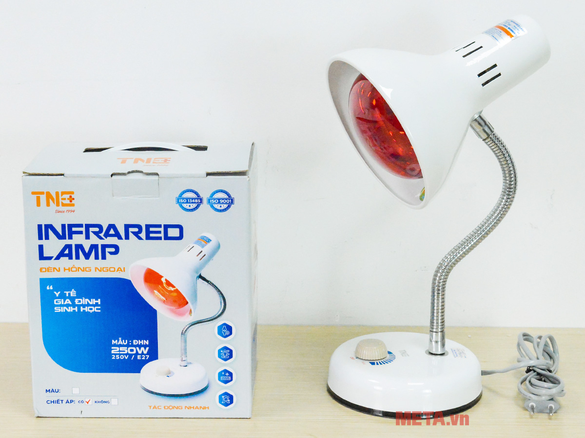 Đèn hồng ngoại trị liệu TNE 250W kèm bóng và chiết áp