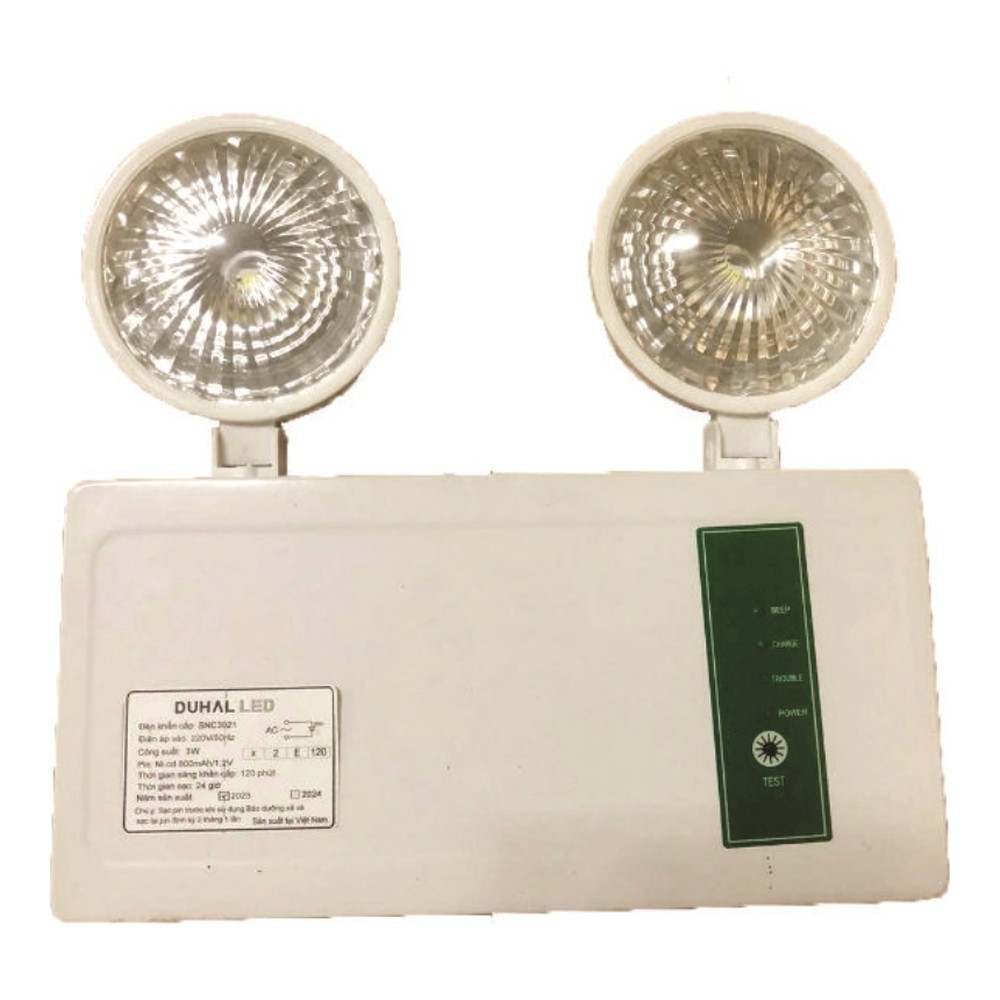 Đèn khẩn cấp 3W Duhal SNC3021 chính hãng