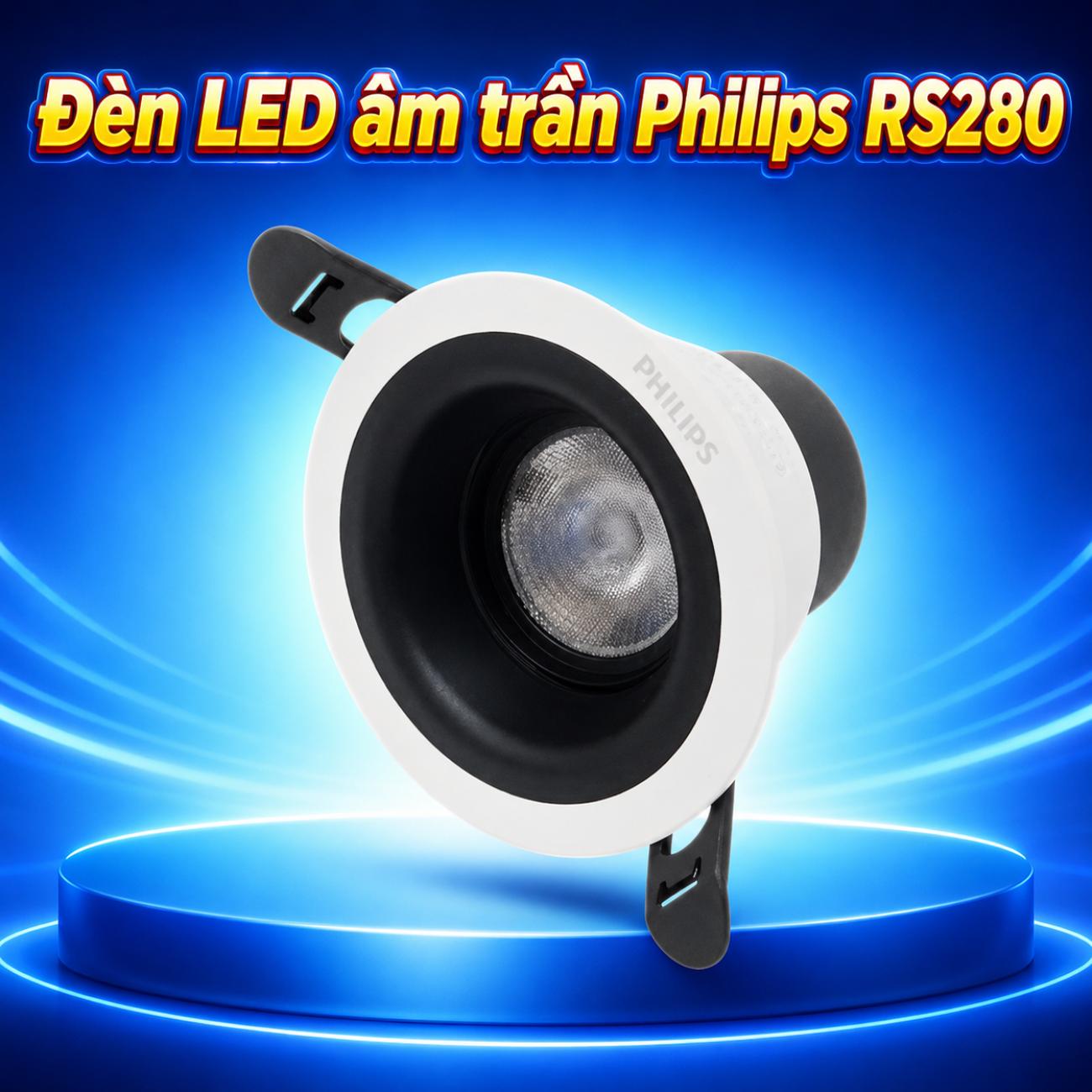 Đèn LED âm trần Philips RS280 7W / 11W