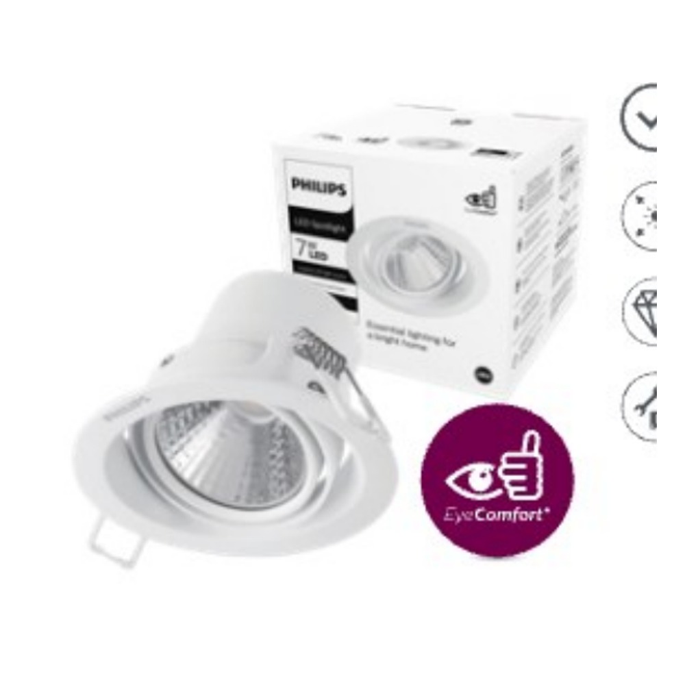 Đèn LED chiếu điểm Philips Pomeron 5977x Series 5W / 7W chính hãng