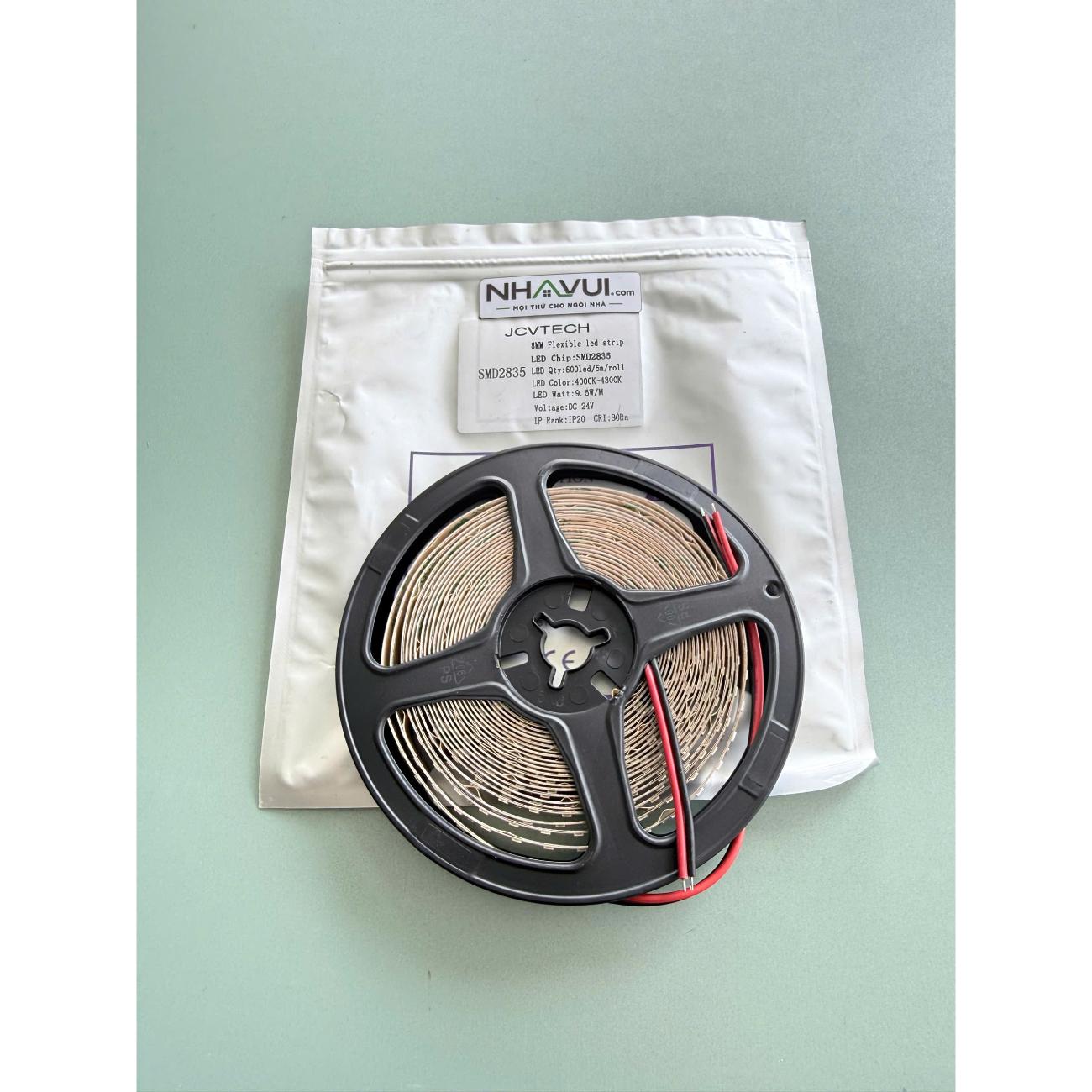 Đèn LED dây JCVTECH SMD2835 8W 24V