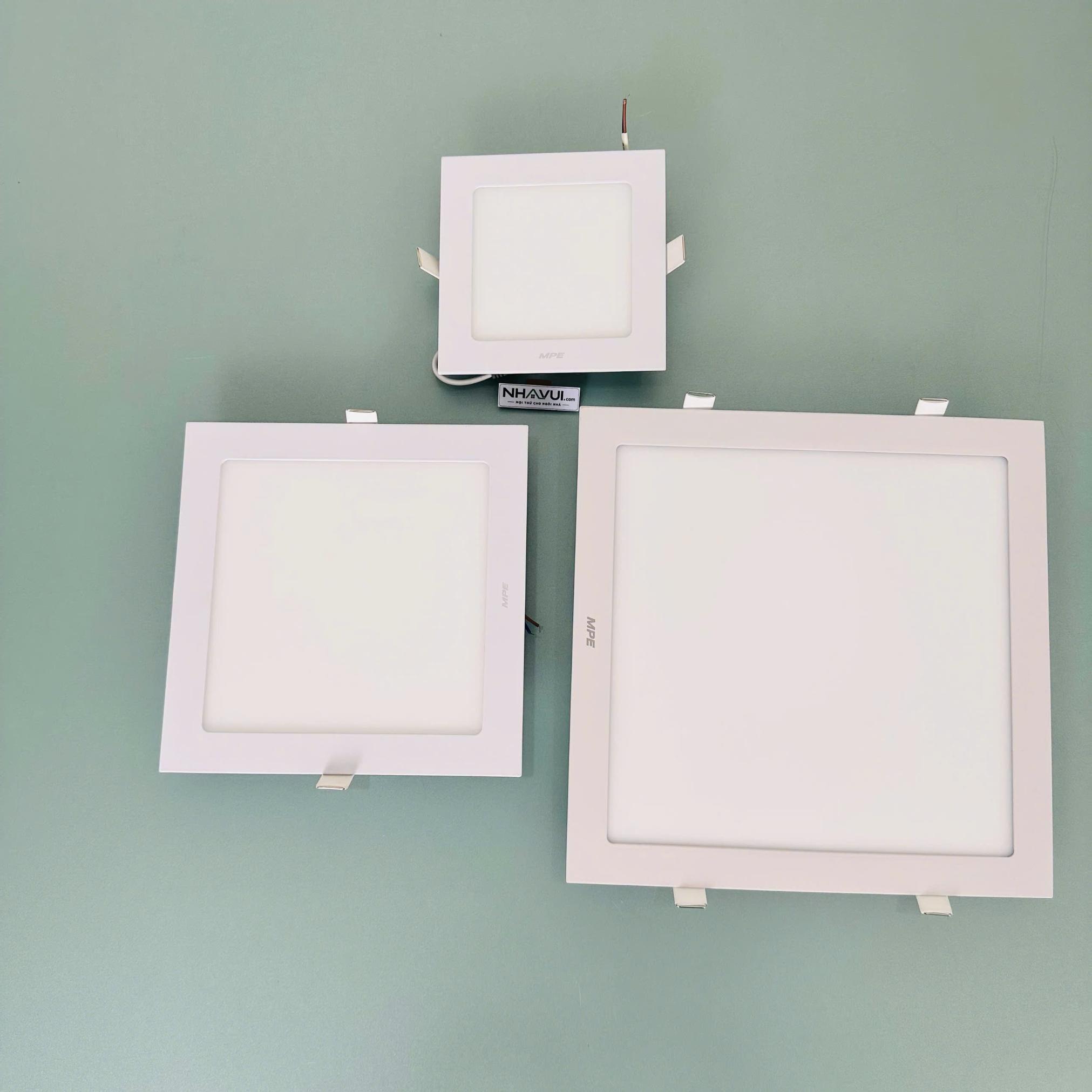 Đèn LED Panel âm trần vuông MPE Seri SPL