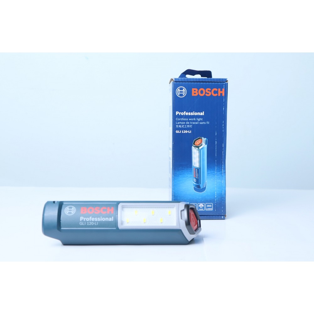 Đèn pin Bosch GLI 120-LI 12V 300 lm (chưa pin sạc)