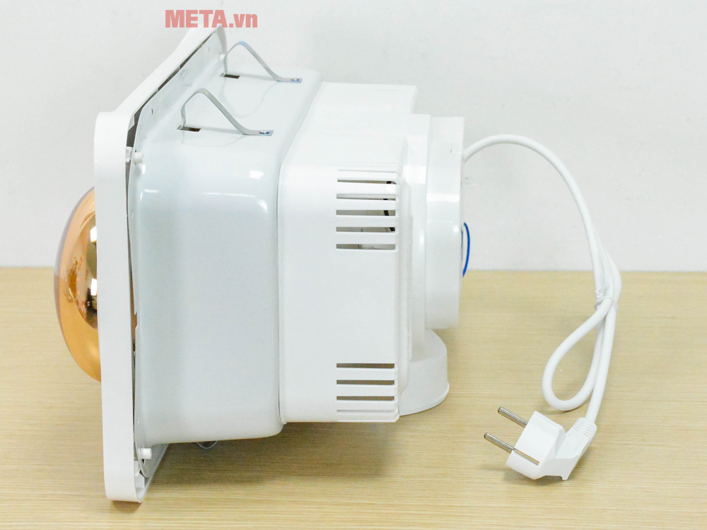 Đèn sưởi nhà tắm 2 bóng âm trần Kohn BK02G có điều khiển