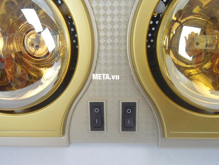 Đèn sưởi nhà tắm Kottmann 2 bóng K2BH