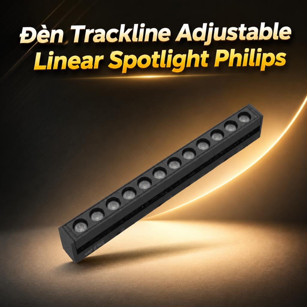 Đèn Trackline Adjustable Linear Spotlight Philips 10W