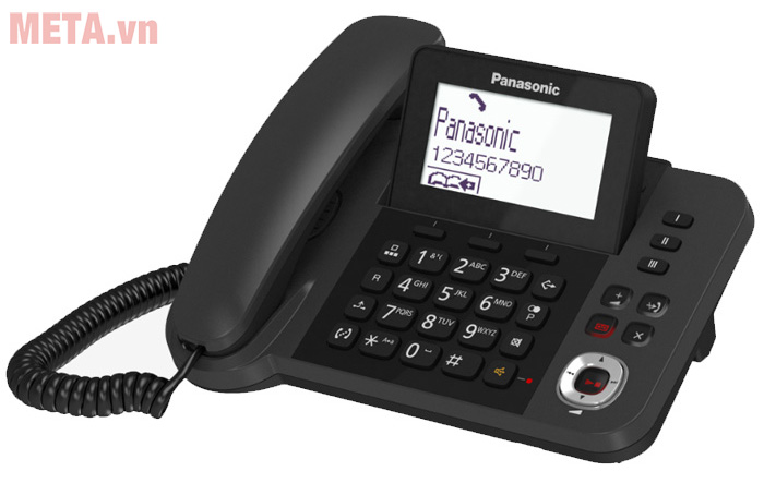 Điện thoại bàn Panasonic KX-TGF310CX (1 có dây, 1 không dây)