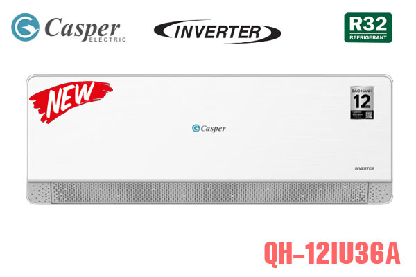 Điều hòa Casper Inverter 2 chiều 12.000 BTU QH-12IU36A