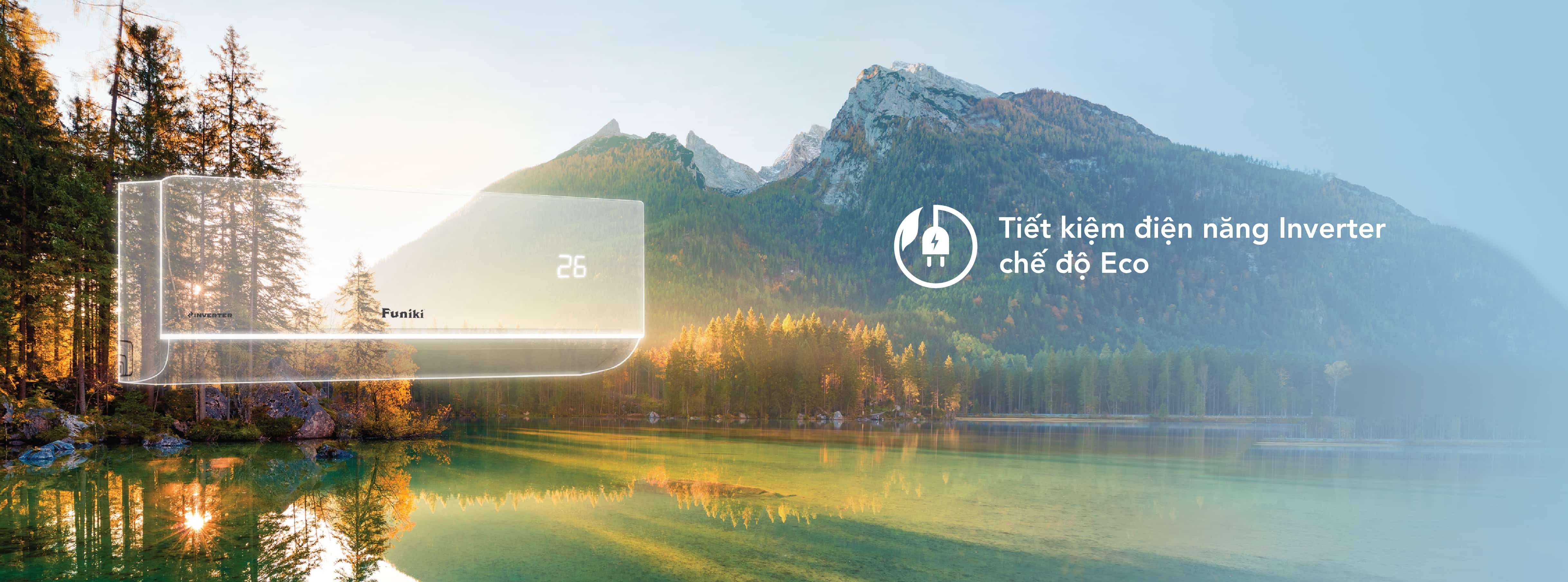 Điều hòa Funiki Inverter 24.000BTU 1 chiều HIC24TMU