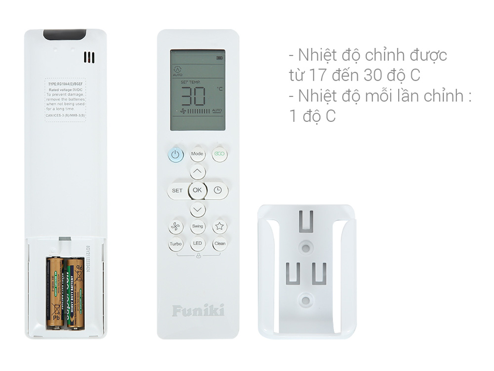 Điều hòa Funiki Inverter 9.000 BTU HIC09TMU.ST3