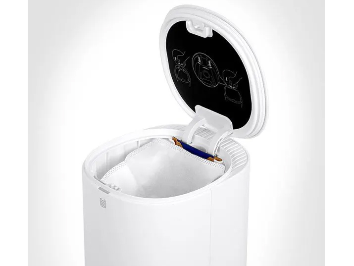 Dock xả rác tự động Ecovacs CH1918-W màu trắng