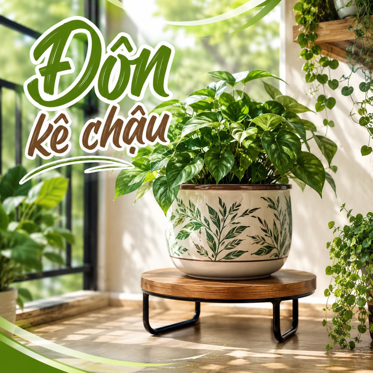 Đôn kê chậu
