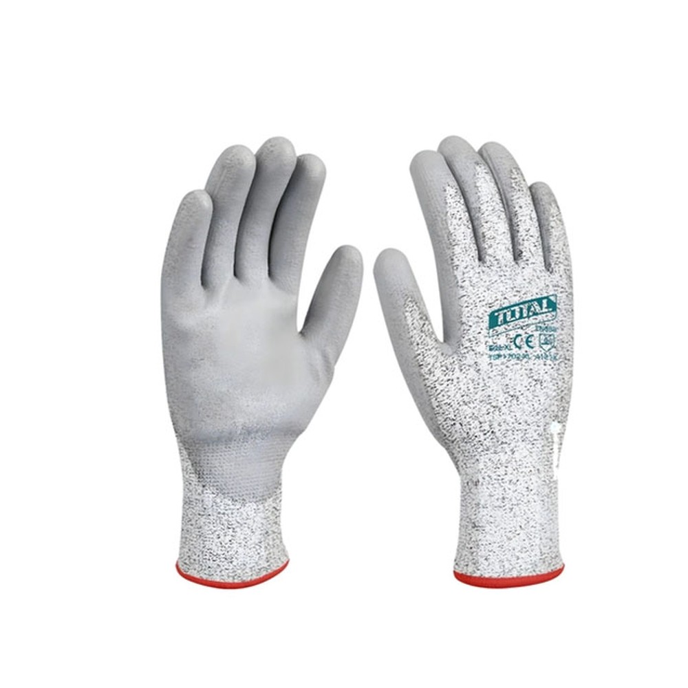 Găng tay chống cắt Total TSP1702-XL size XL – vỏ HPPE, lòng phủ PU