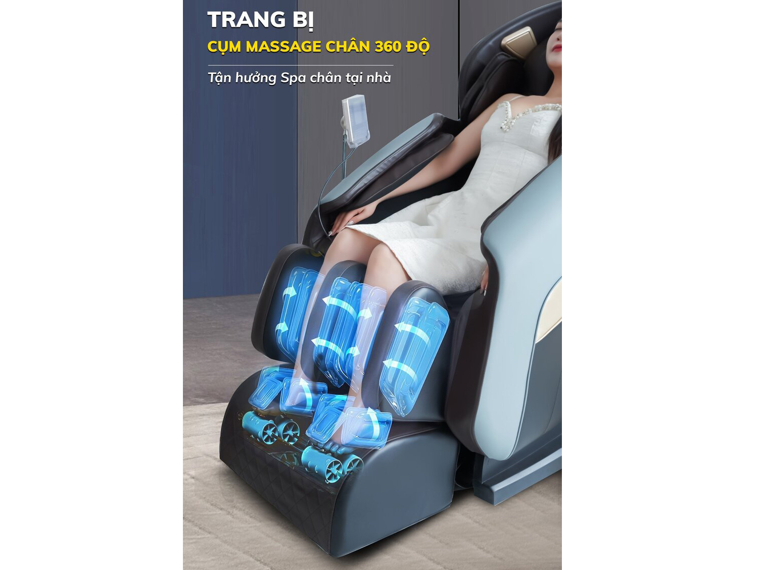 Ghế massage Queen Crown QE 66 LUX
