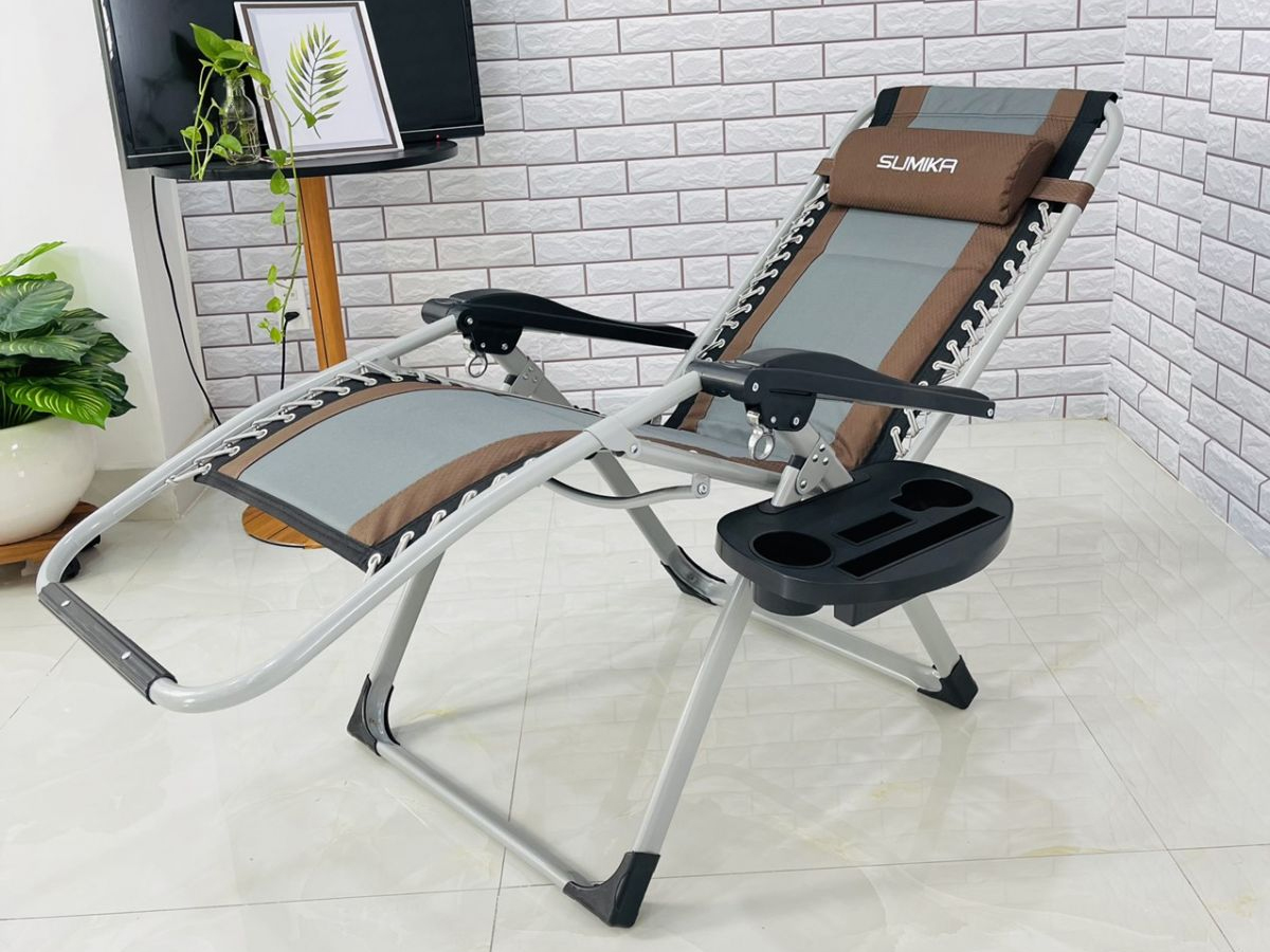 Ghế xếp thư giãn Sumika 139 khóa kim loại