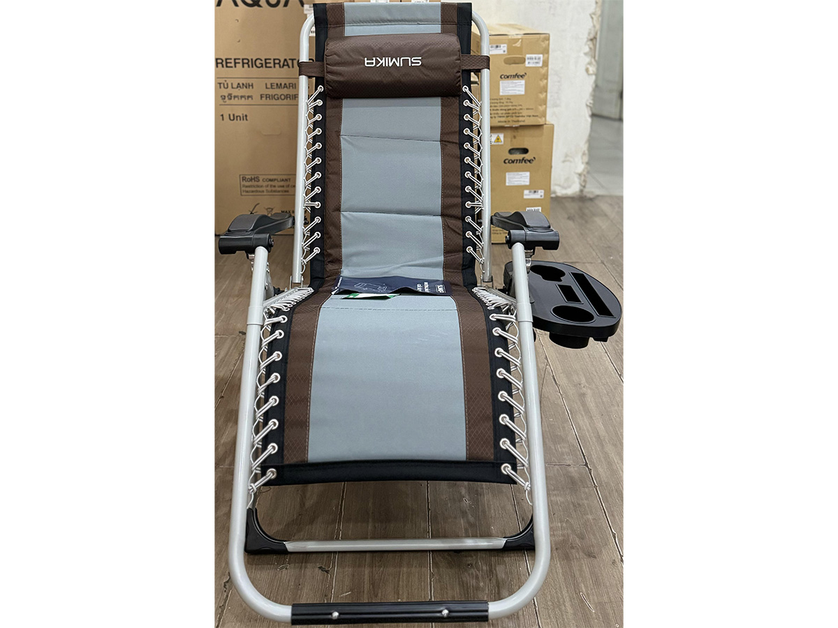 Ghế xếp thư giãn Sumika 139 khóa kim loại
