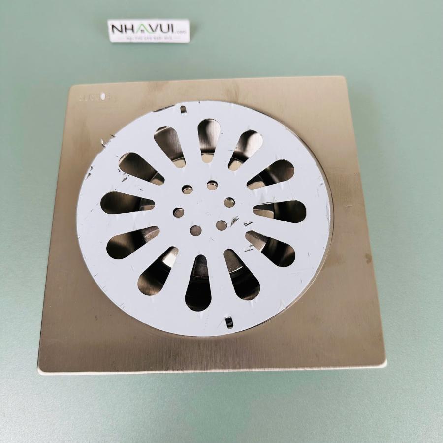 Hố ga vuông inox Vanni VN-LR5 inox 304 crome