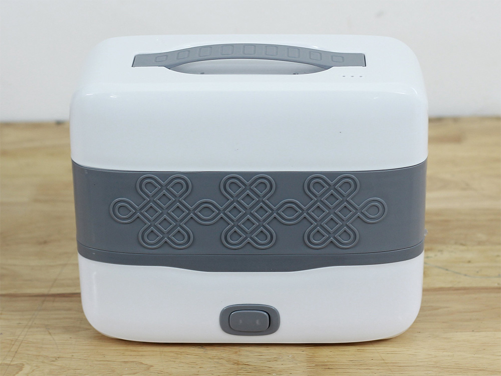 Hộp cơm cắm điện Chefman CM-121i 2 tầng inox 304