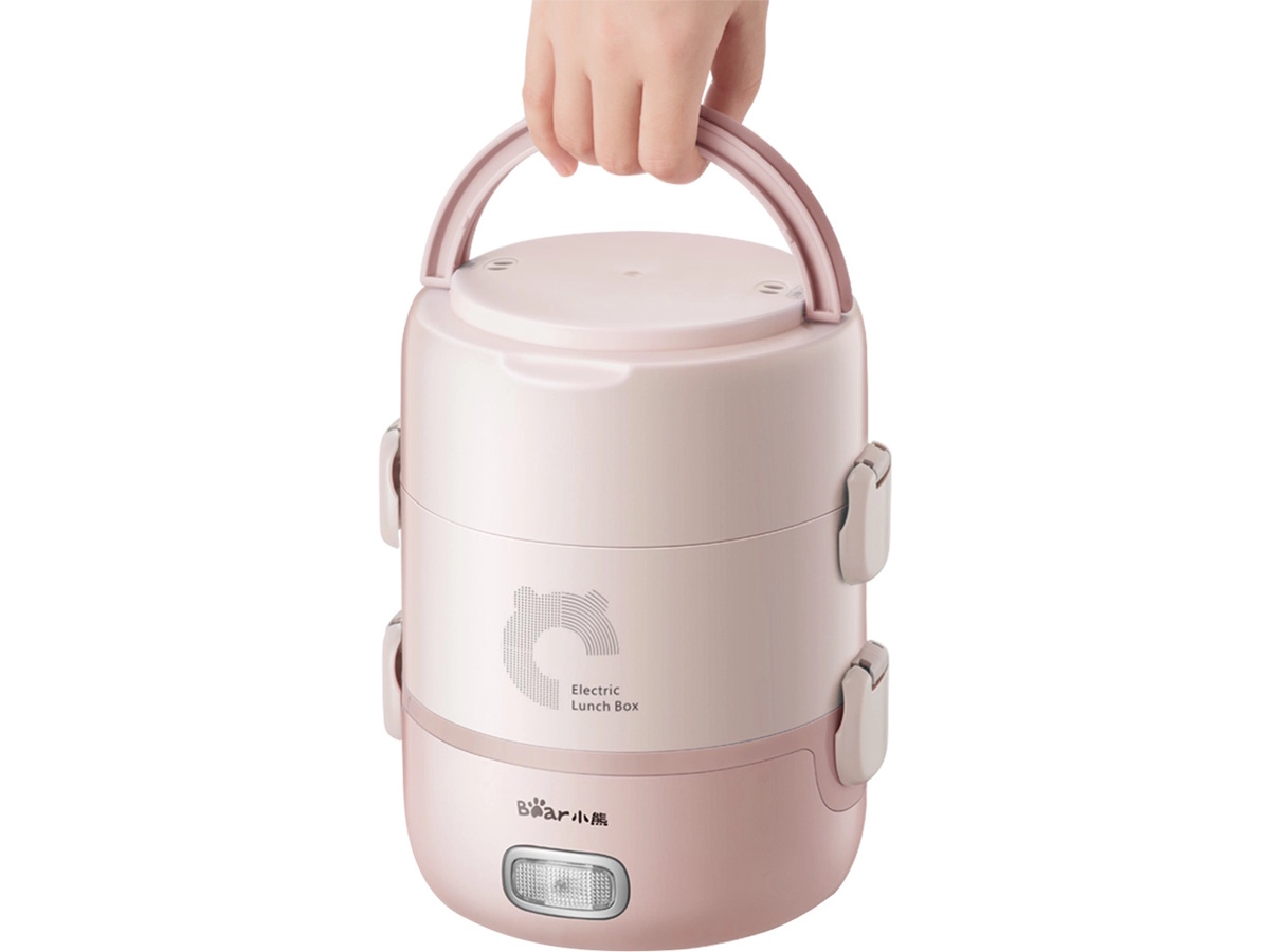 Hộp cơm điện 3 tầng Bear DFH-B20S6 2 lít