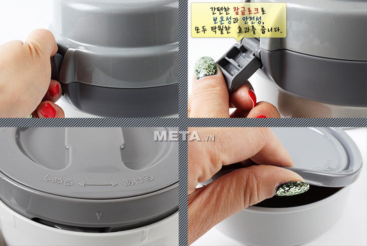 Hộp cơm giữ nhiệt Zojirushi SL-JAF14 4 ngăn
