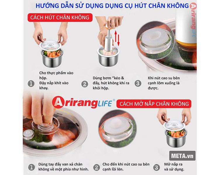Hộp cơm hâm nóng ArirangLife EL-ALS263