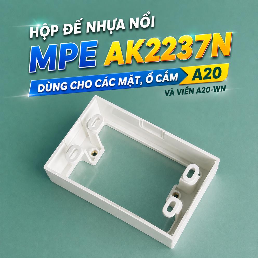 Hộp nhựa nổi MPE AK2237N