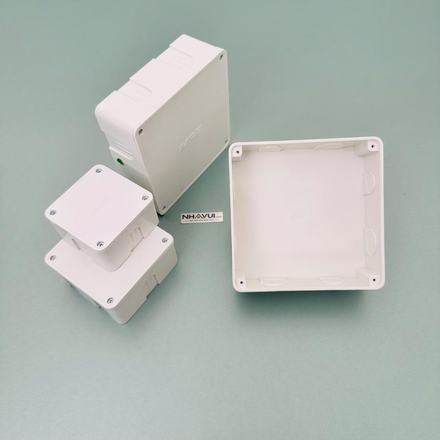 Hộp nối vuông MPE A332 A442 A662 A882 dùng cho hệ thống ống luồn điện