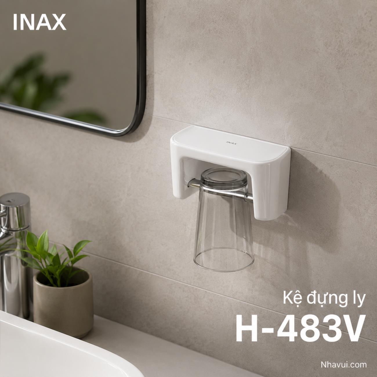 Kệ đựng ly INAX H-483V