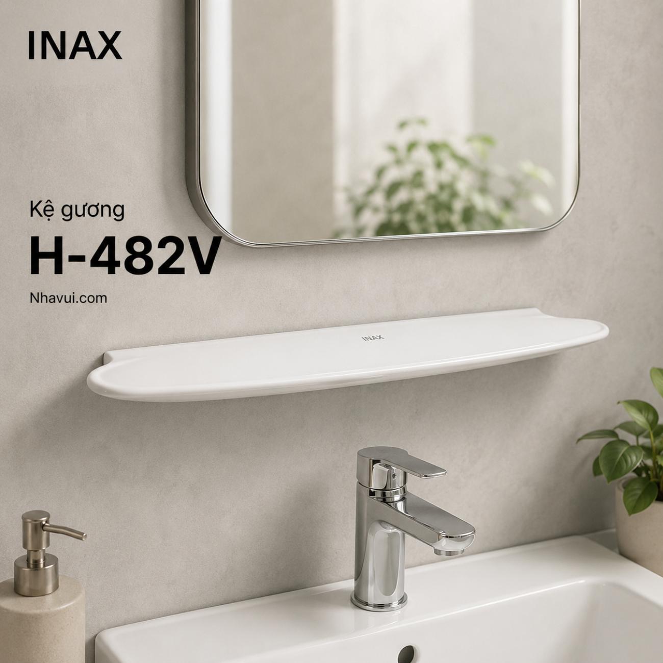Kệ gương INAX H-482V