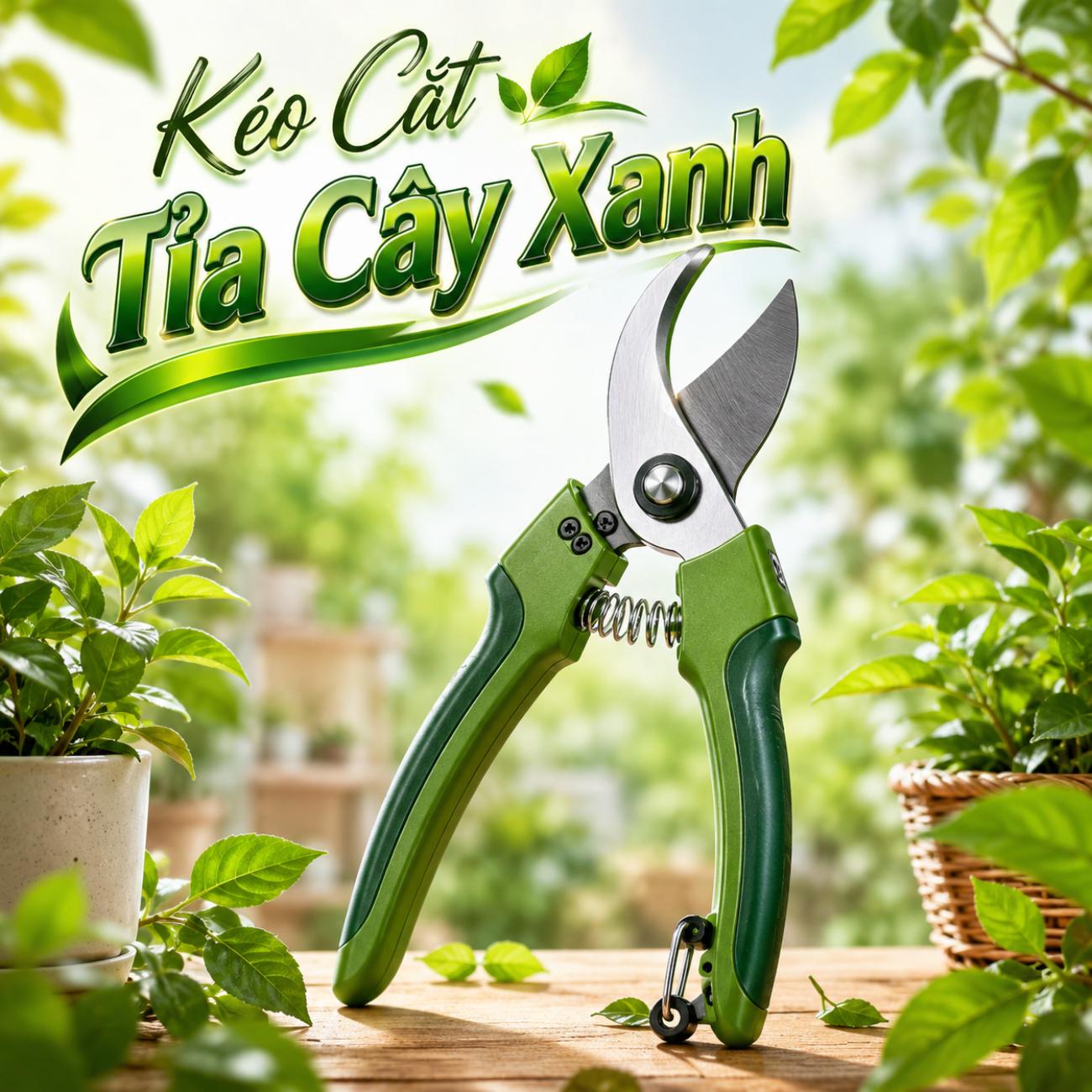 Kéo cắt tỉa cây xanh