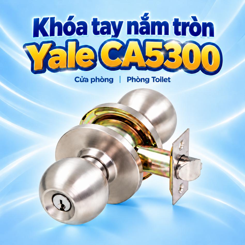 Khóa tay nắm tròn Yale CA5300