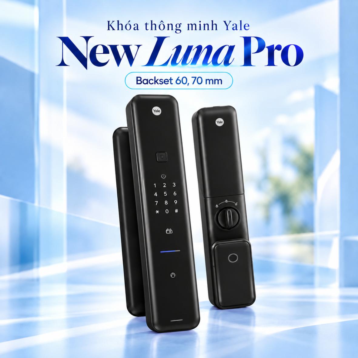 Khóa thông minh Yale New Luna Pro