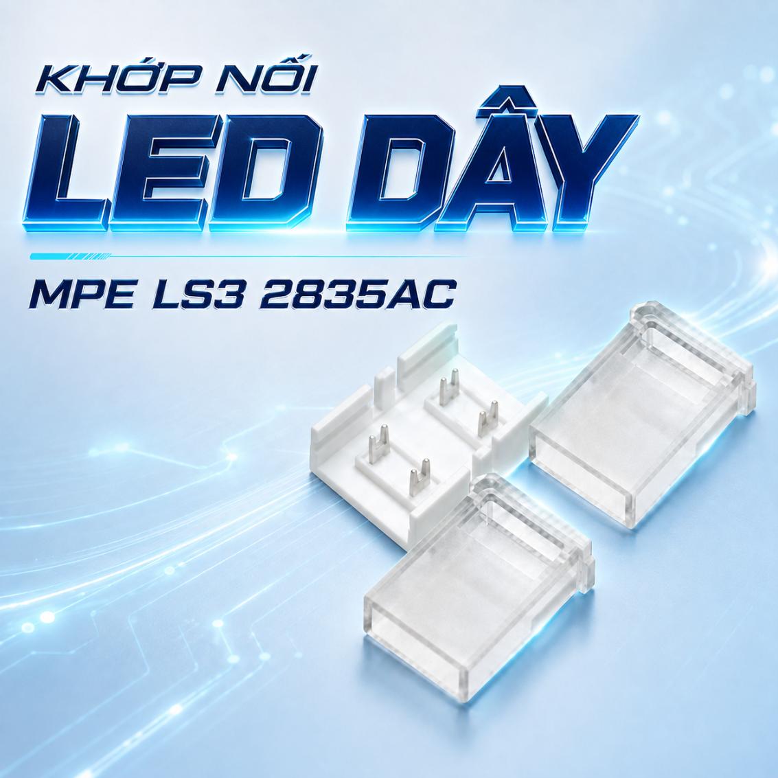 Khớp nối LED dây MPE LS3 2835AC