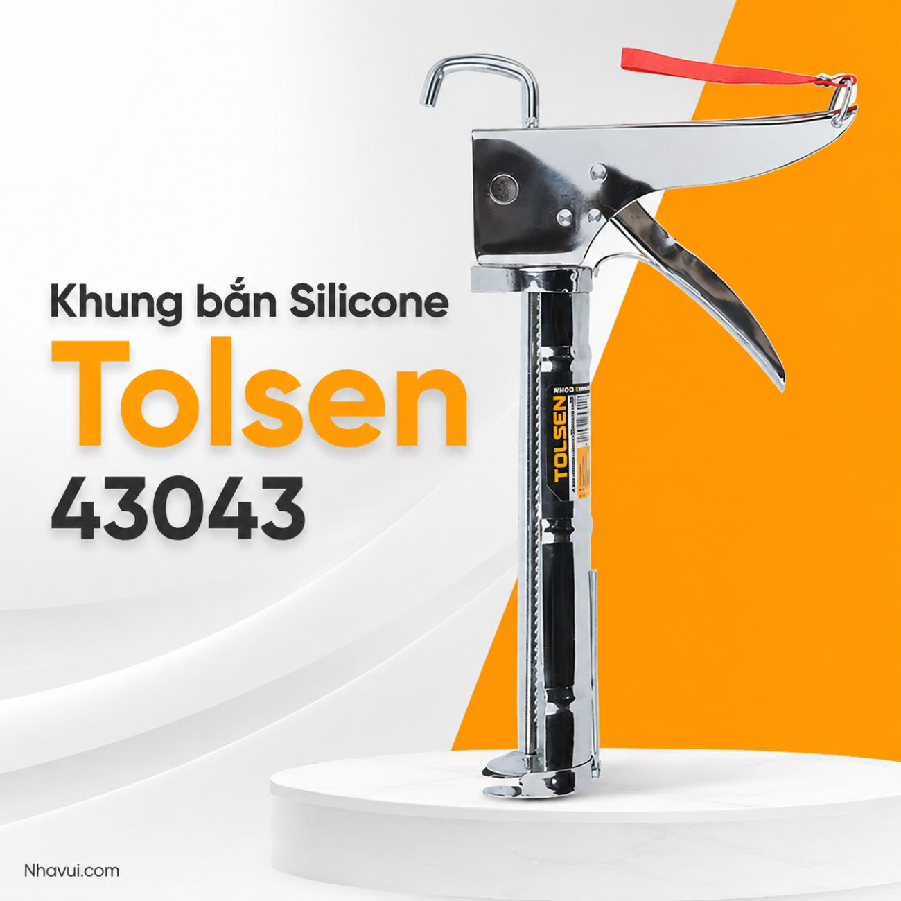 Khung bắn Silicone Tolsen 43043