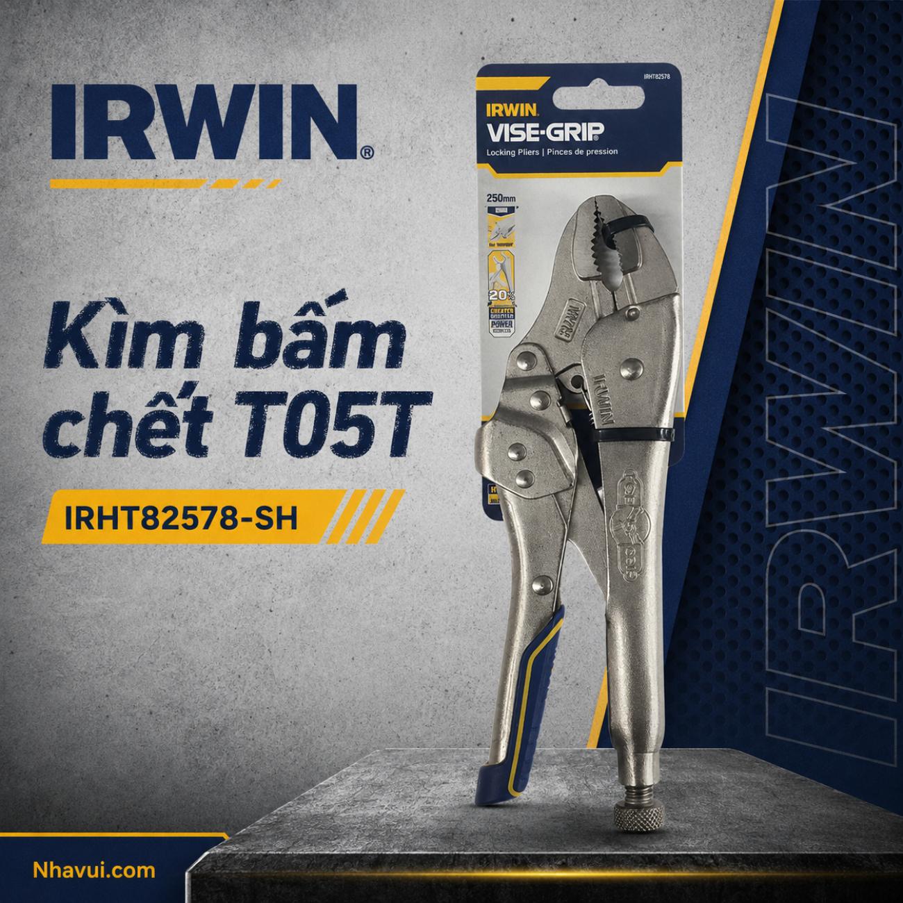 Kìm bấm chết T05T IRWIN IRHT82578-SH 10 inch