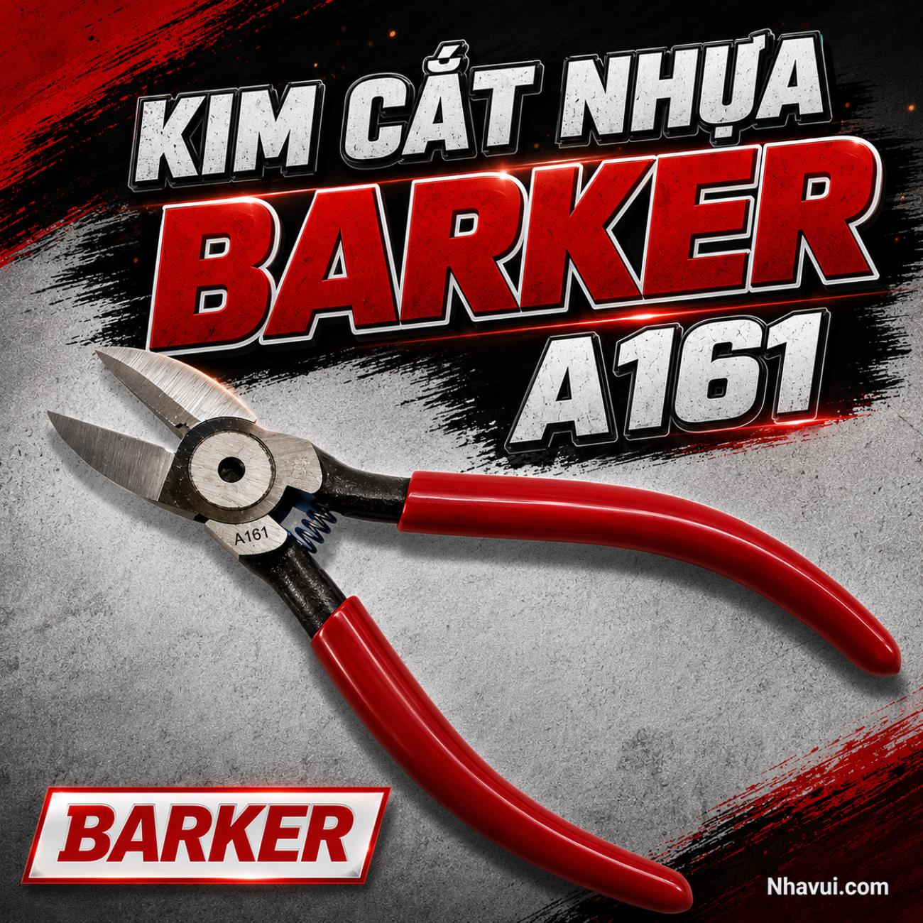Kìm cắt nhựa Barker A161 5 inch