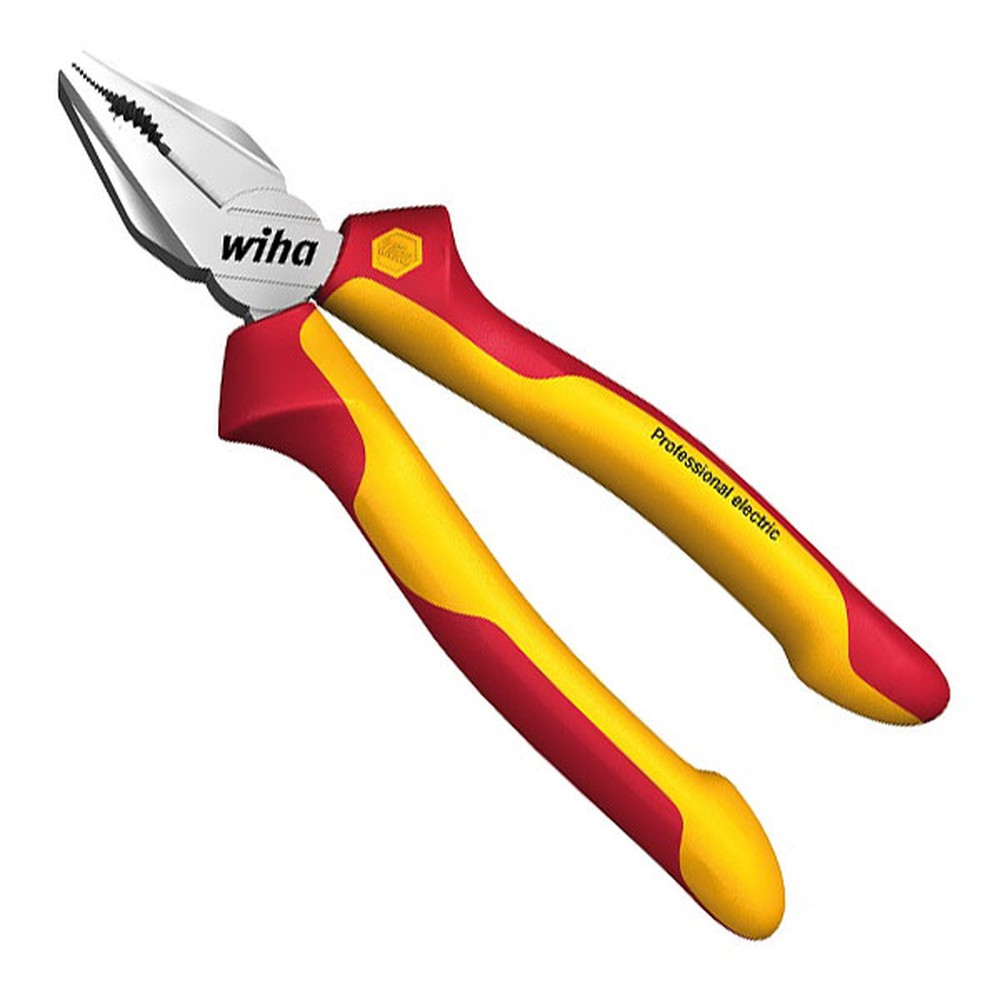 Kìm đa năng cách điện 1000V Wiha 26708 180 mm