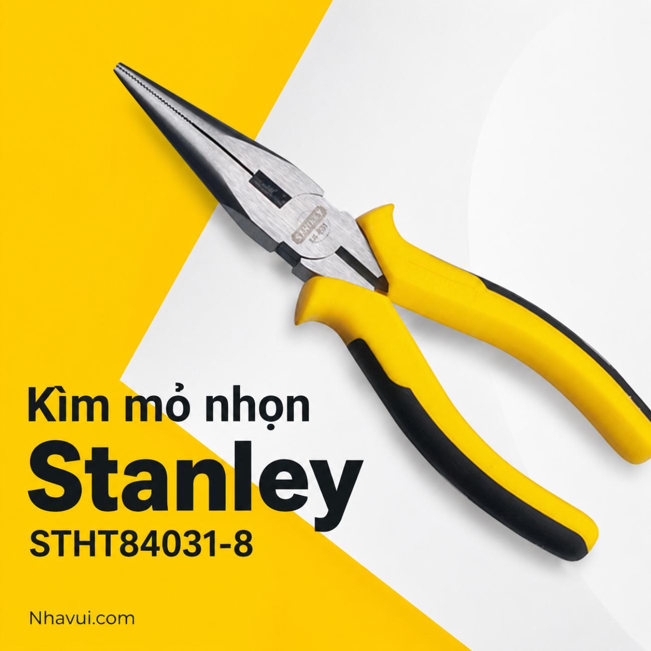 Kìm mỏ nhọn Stanley STHT84031-8 6 inch