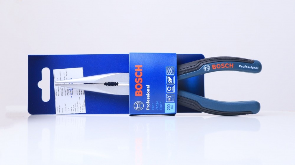 Kìm mũi nhọn Bosch 1600A01TH8 dài 200 mm