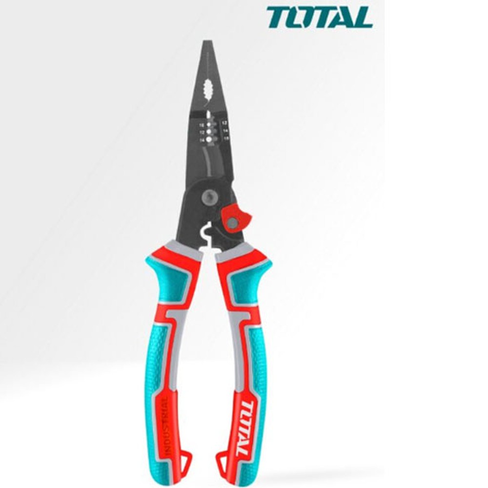 Kìm mũi nhọn đa năng 6 trong 1 Total THTMF286 8 inch